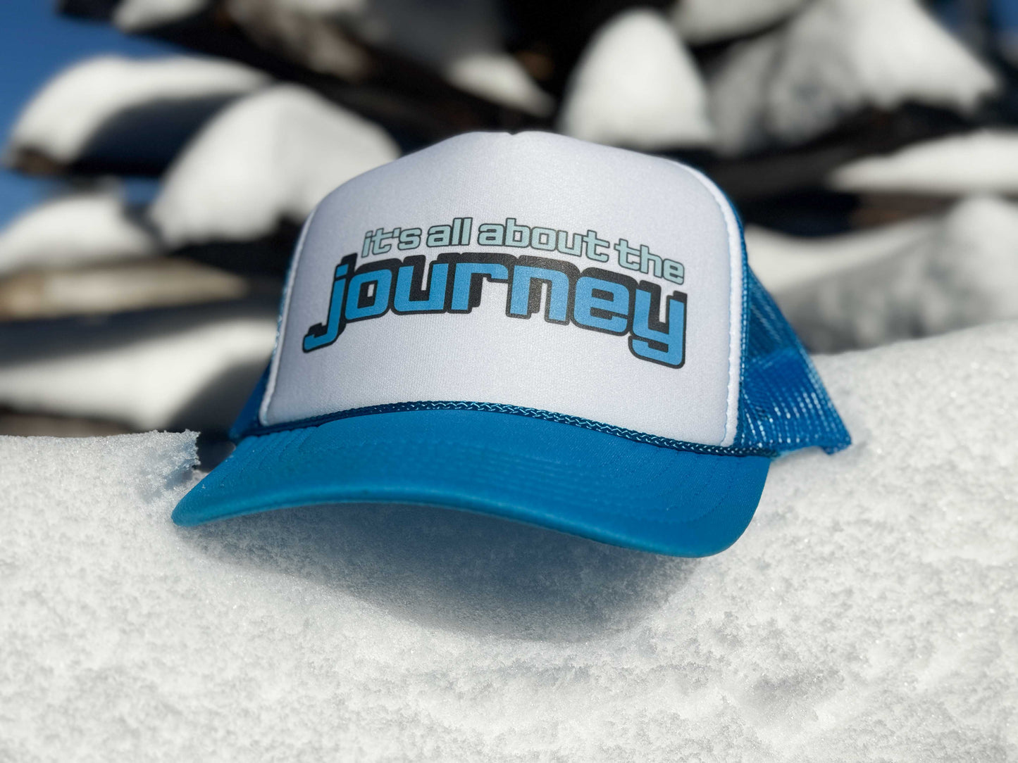 "it's all about the journey" GOLH Ski Touring Hat